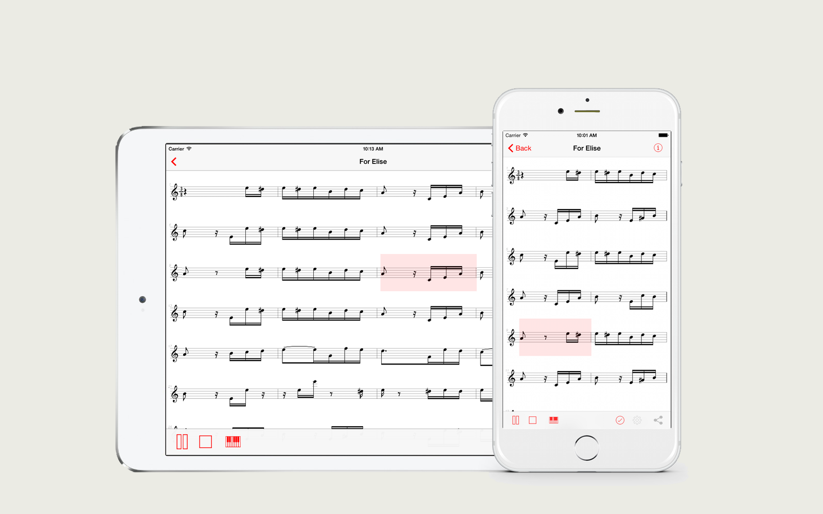 MIDI Score